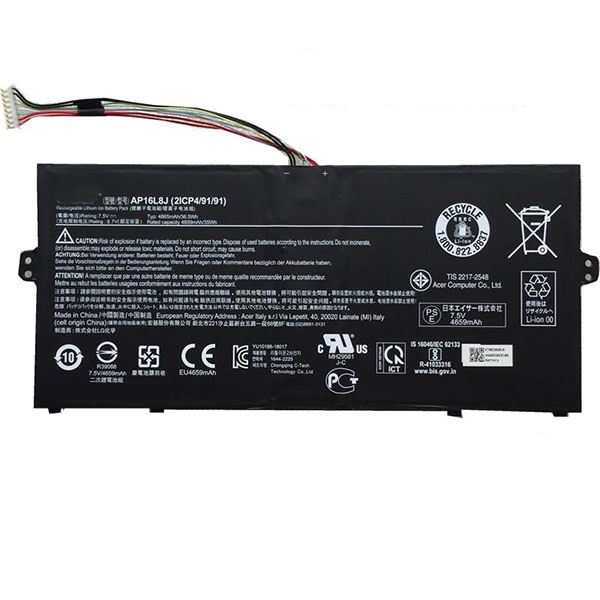 Batterie Acer AP16L8J