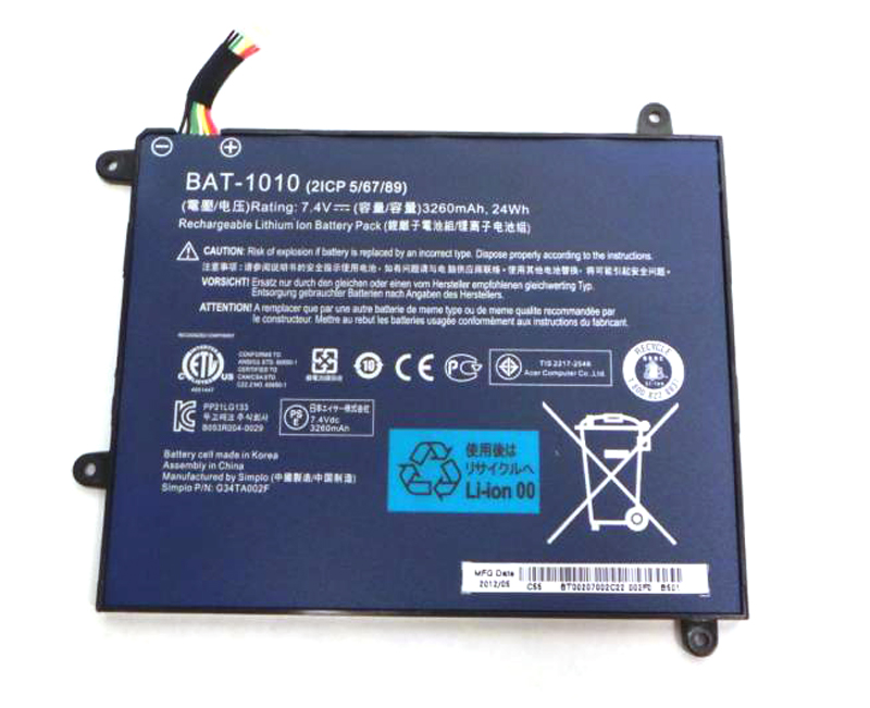 Batterie Pour Acer Iconia A501-10S16u