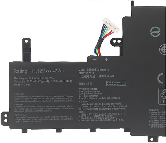 Batterie Asus X531FA