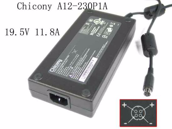 Chargeur Chicony A12-230P1A 4-Hole