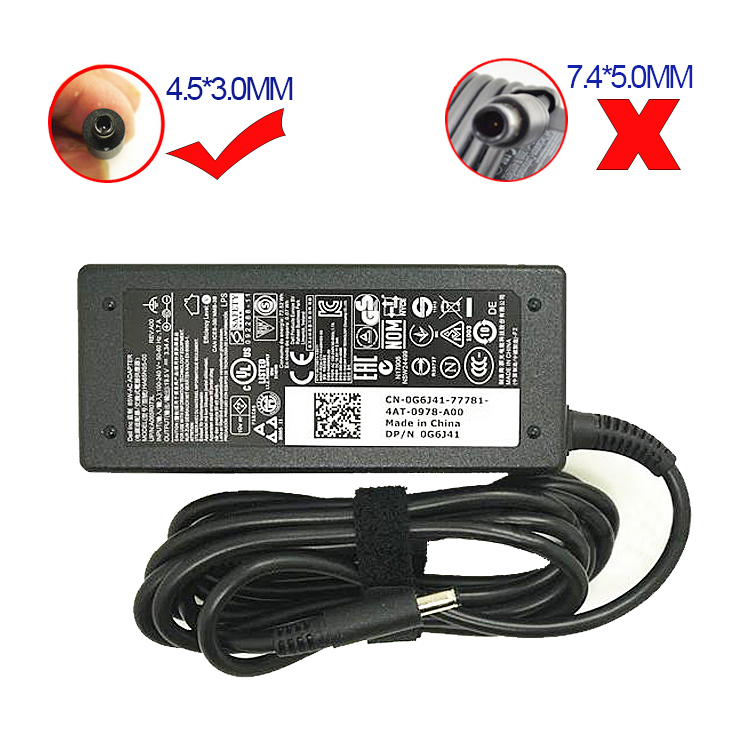 Chargeur Dell 0GG2WG 65W 3.34A 19.5V