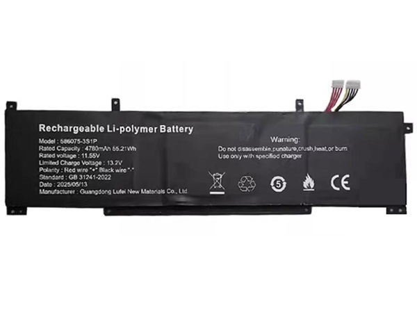 Batterie Hasee 586075-3S1P Batterie Hasee 586075-3S1P