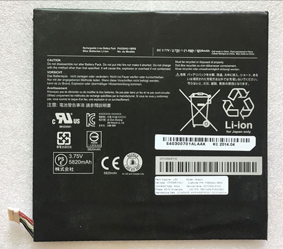 Batterie Toshiba WT10-A-102