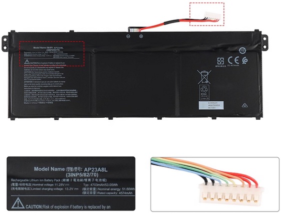 Batterie Acer Aspire 3 A317-55P