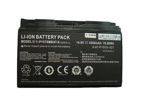 Batterie Clevo P157SMBAT-8