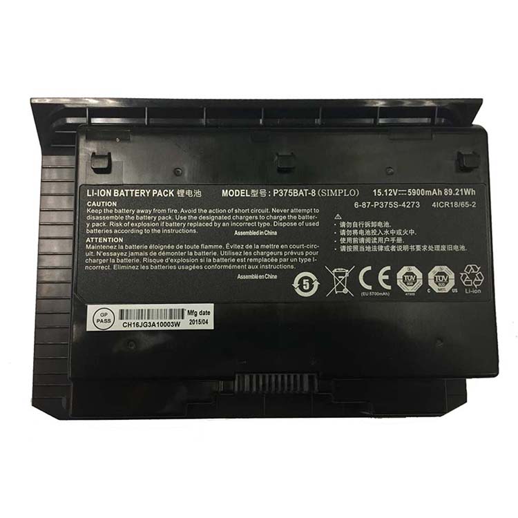 Batterie Clevo P375BAT-8