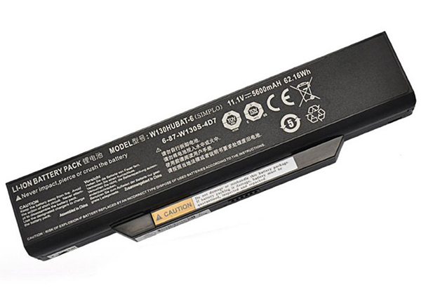 Batterie Clevo 6-87-W130S-4D72