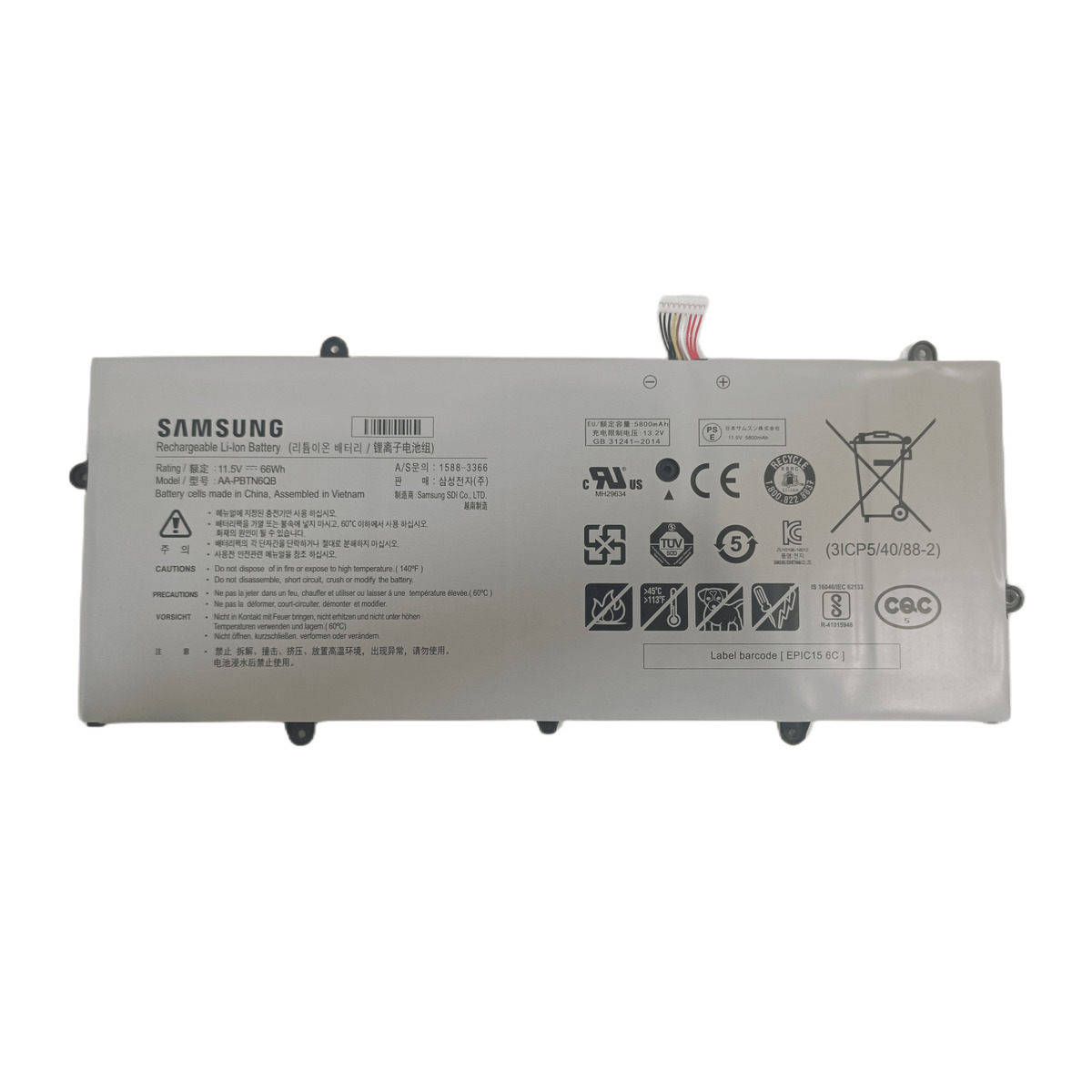 Batterie Samsung Notebook 9 NP900X5N